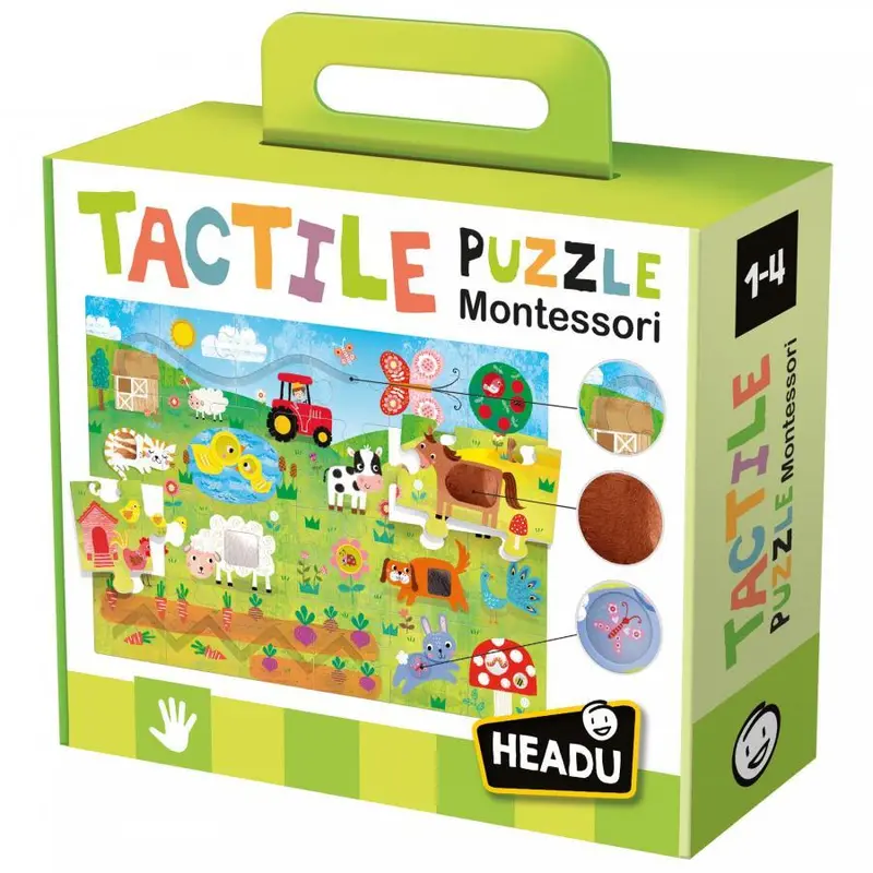Montessori-Inspired Tactile Puzzle Set 1