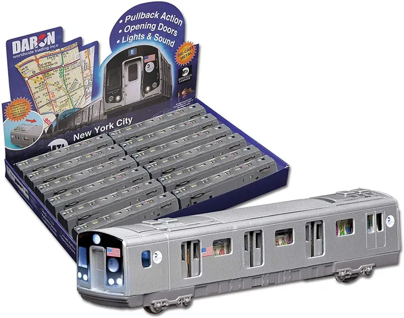 Mta Pullback Car: Realistic New York Transit Vehicle Toy 1