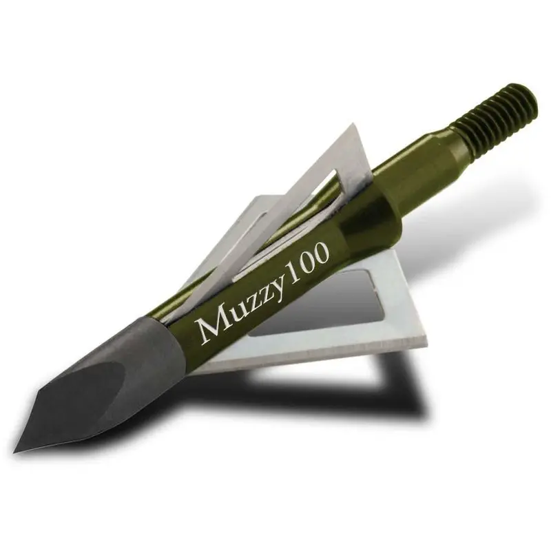 Muzzy 100-Grain 3-Blade Fixed Broadheads 1
