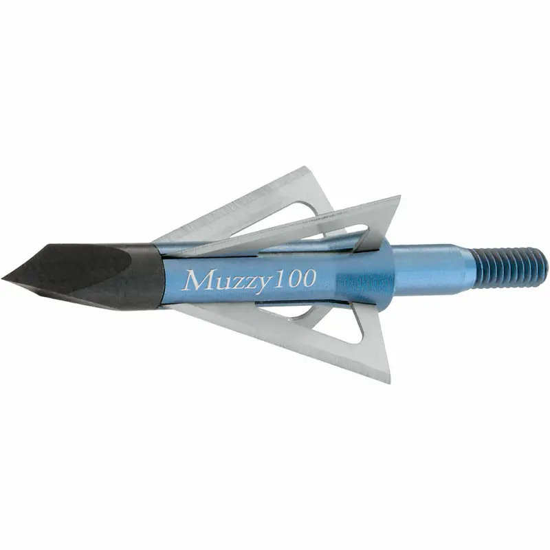 Muzzy 100-Grain 4-Blade Hunting Broadheads 1