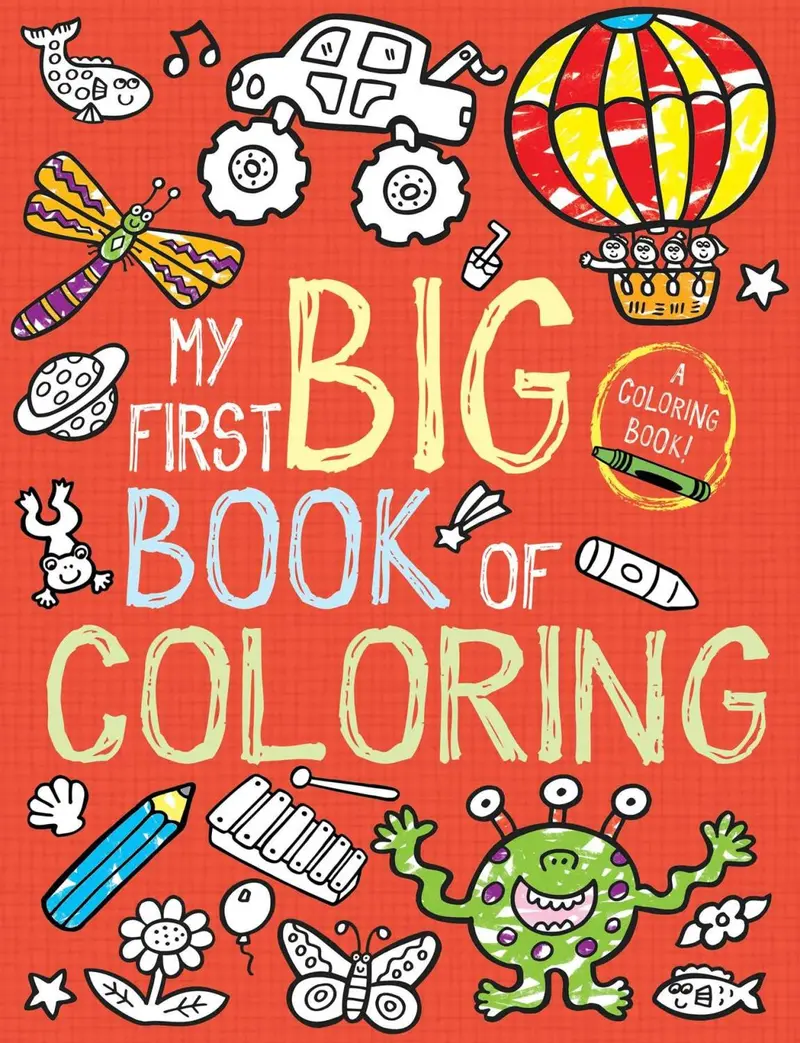 My First Giant Coloring Book For Kids 1