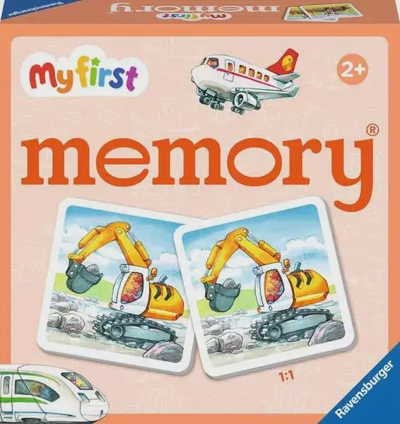 My First Memory Game: Vehicles Edition 1