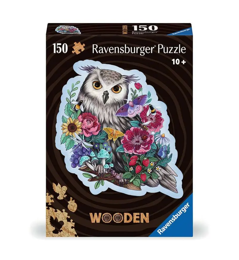 Mysterious Owl Wooden Puzzle – 150 Pieces 1