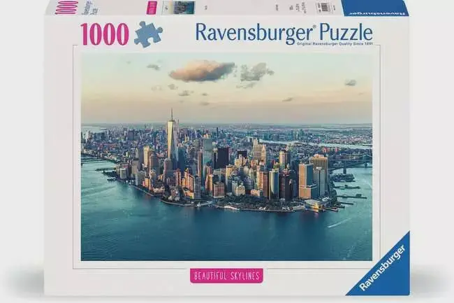 New York City Skylines Panoramic Jigsaw Puzzle – 1000 Pieces 1