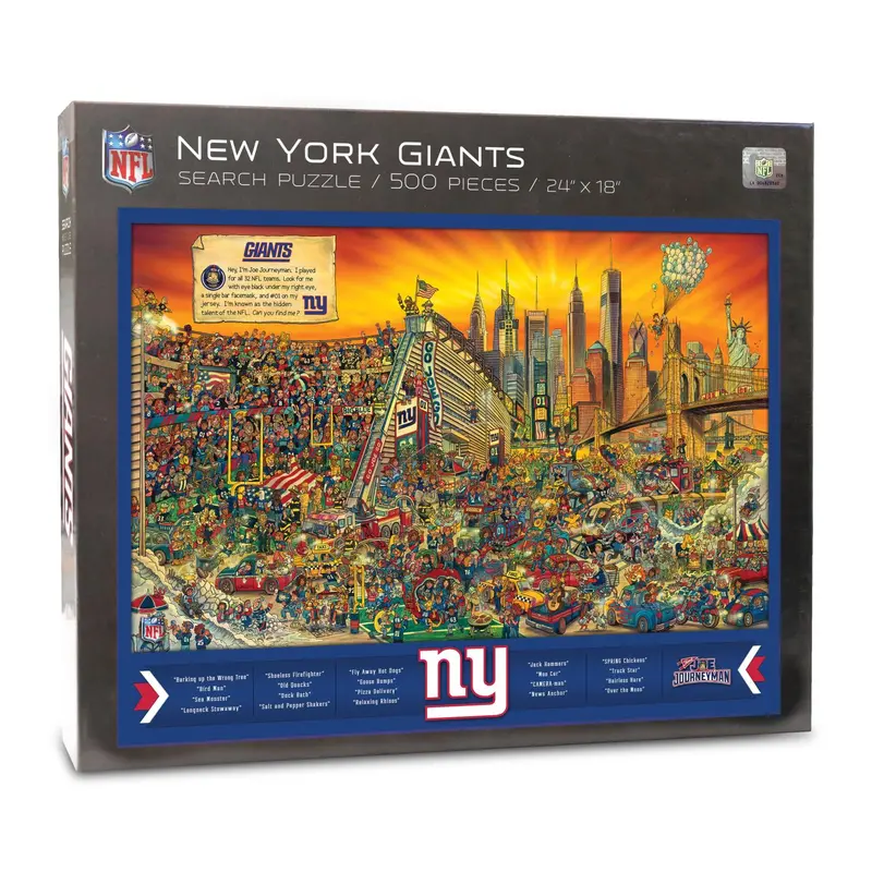 New York Giants 500-Piece Jigsaw Puzzle 1
