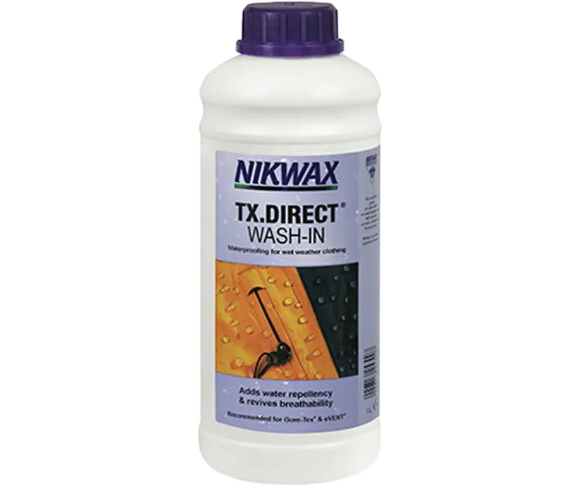 Nikwax Tx Direct Wash-In Waterproofing Solution – 1 Litre 1