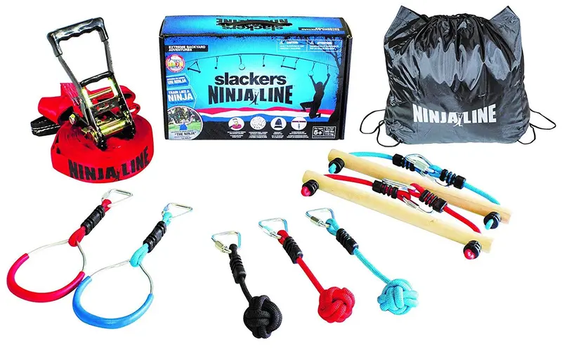 Ninjaline Intro Kit – 30-Foot Indoor Obstacle Course Rope 1