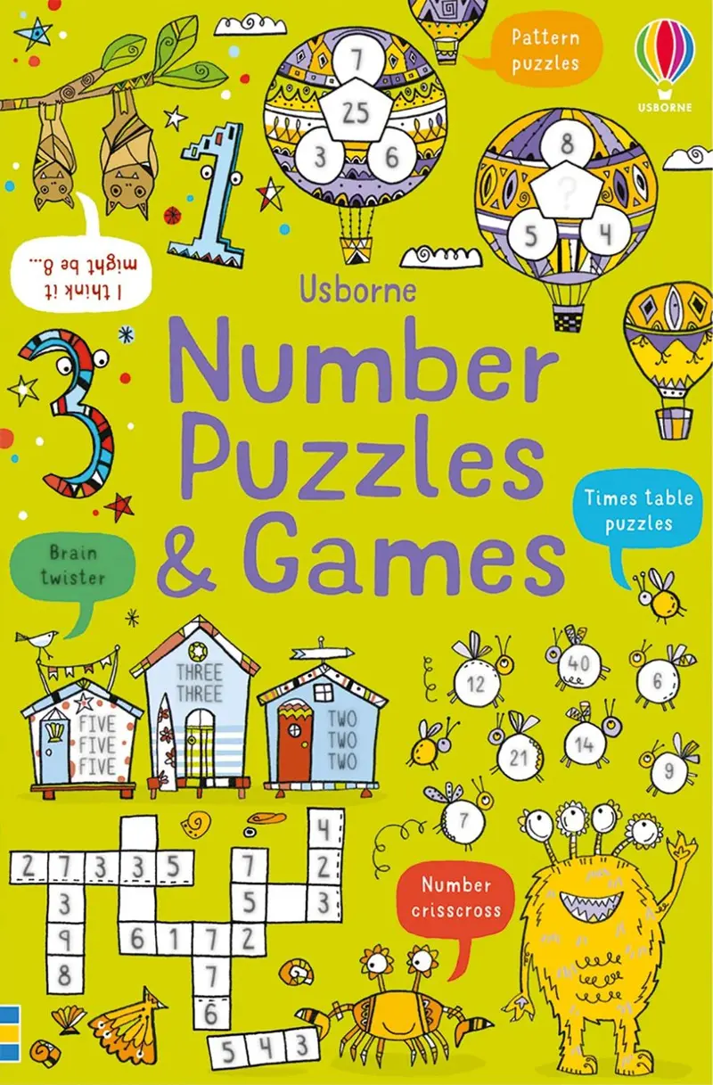 Number Puzzles & Brain-Boosting Games 1