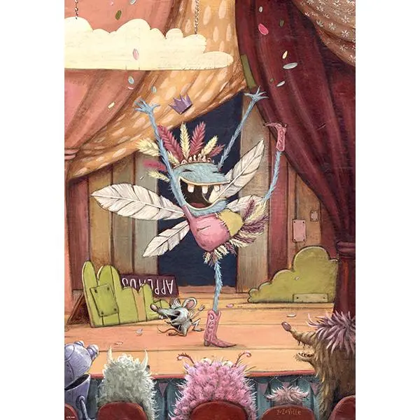 Off-Broadway Zozoville 2000-Piece Puzzle 1