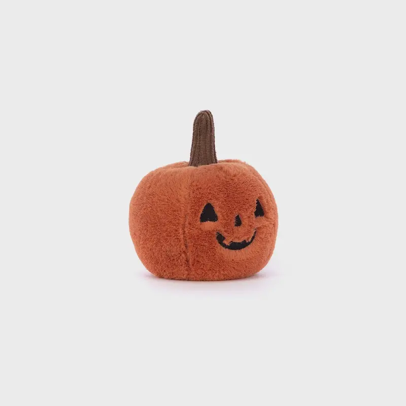 Ooky Jack-O’-Lantern Stuffed Animal – Playful Glow-In-The-Dark Design 1