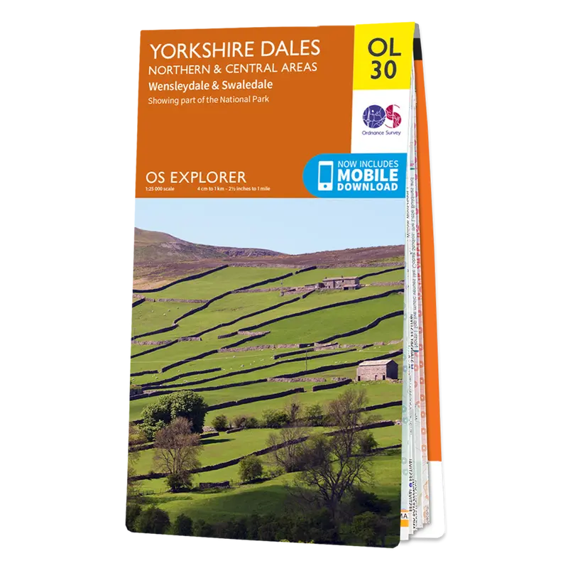 Ordnance Survey Explorer Map Ol30: Yorkshire Dales (Northern & Central) 1
