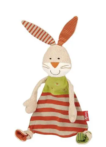 Organic Cotton Bunny Blankie – Soft, Gots-Certified Comfort Blanket For Babies 1