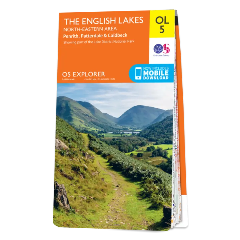 Os Explorer Map Ol5: English Lakes – North East Area Walking Map 1