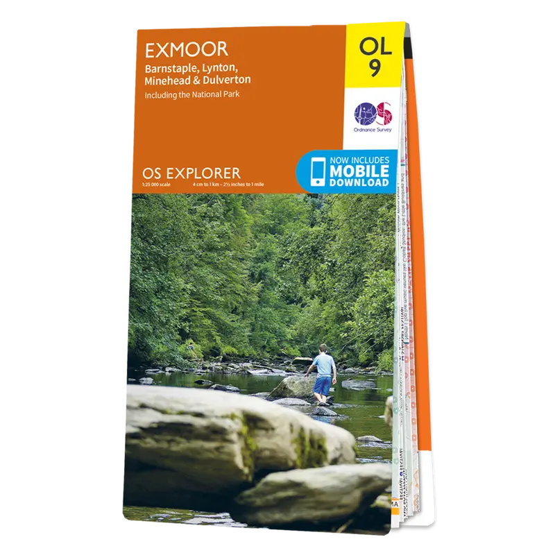 Os Explorer Map Ol9: Exmoor National Park Outdoor Map 1