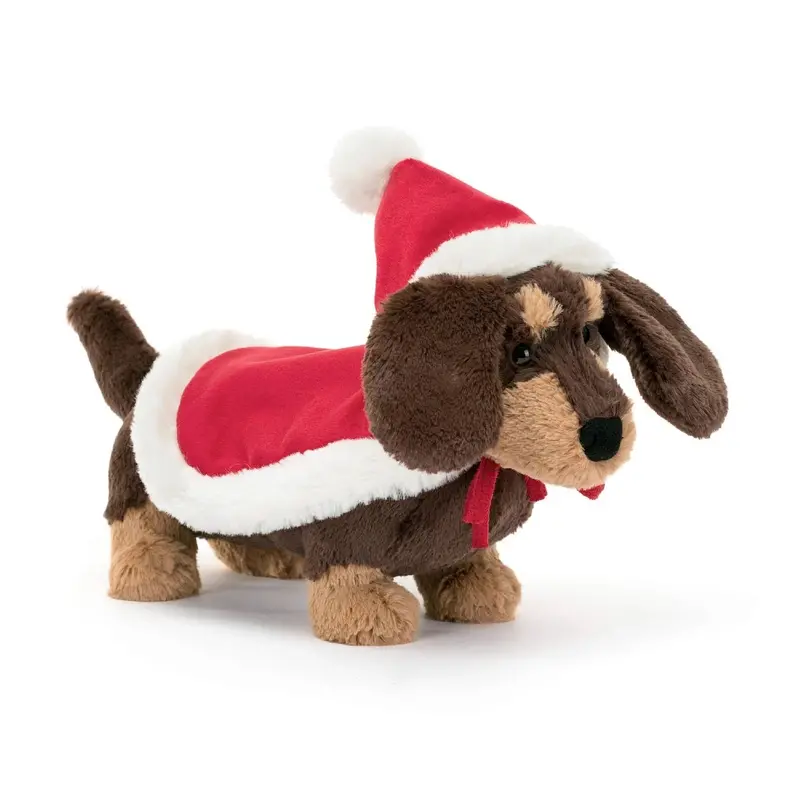 Otto The Dachshund Winter Warm-Up Plush 1