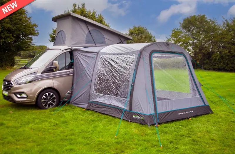 Outdoor Revolution Cayman Air T2 Inflatable Low-Profile Campervan Awning 1