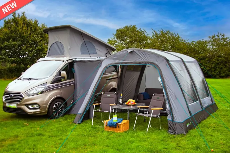 Outdoor Revolution Cayman Air T3 Inflatable Mid-Driveaway Awning 1