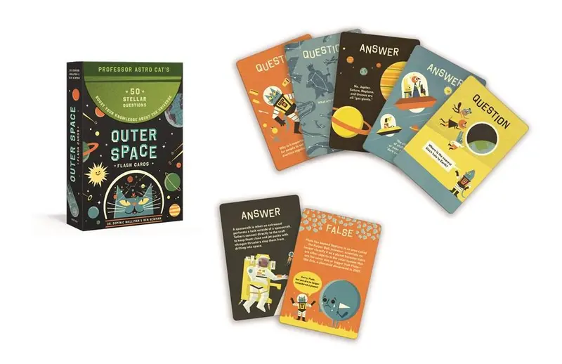 Outer Space Flash Cards – Astronomy Learning Tool For Kids 1