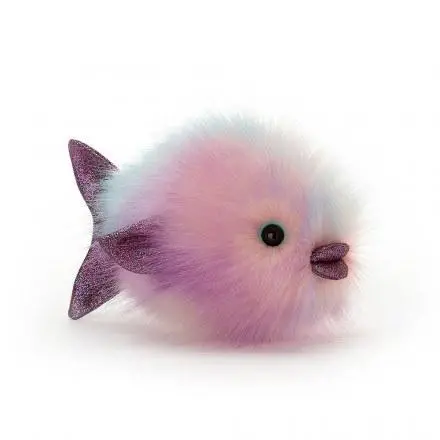 Pastel Disco Fish Soft Toy 1
