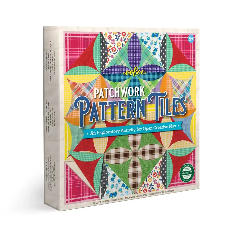 Patchwork Pattern Puzzle – Abstract Design Challenge 1