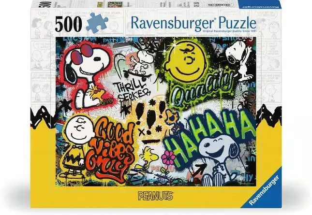Peanuts Graffiti Art – 500-Piece Puzzle 1