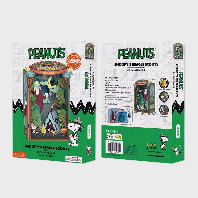 Peanuts Snoopy Beagle Scouts Themed Toy 1