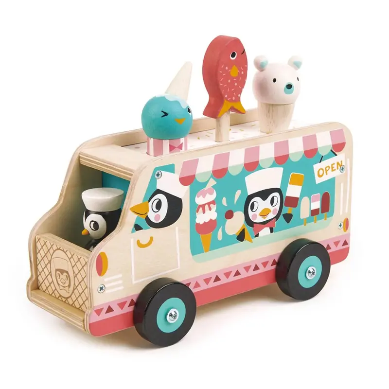 Penguins Gelato Van Interactive Toy 1