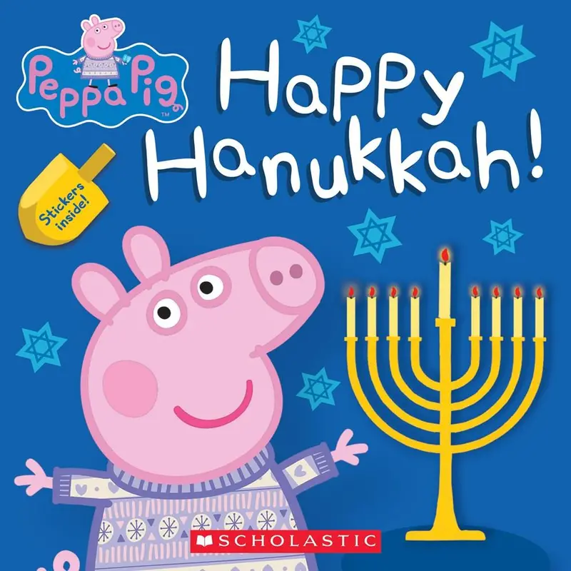 Peppa Pig Celebrates Hanukkah: A Festive Storybook For Young Readers 1