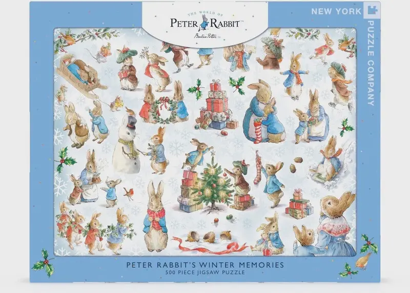 Peter Rabbit’S Winter Memories – Whimsical 1000-Piece Puzzle 1