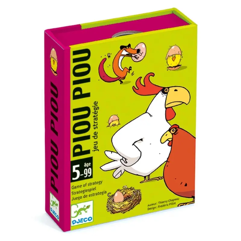 Piou Piou Animal Card Game For Toddlers 1