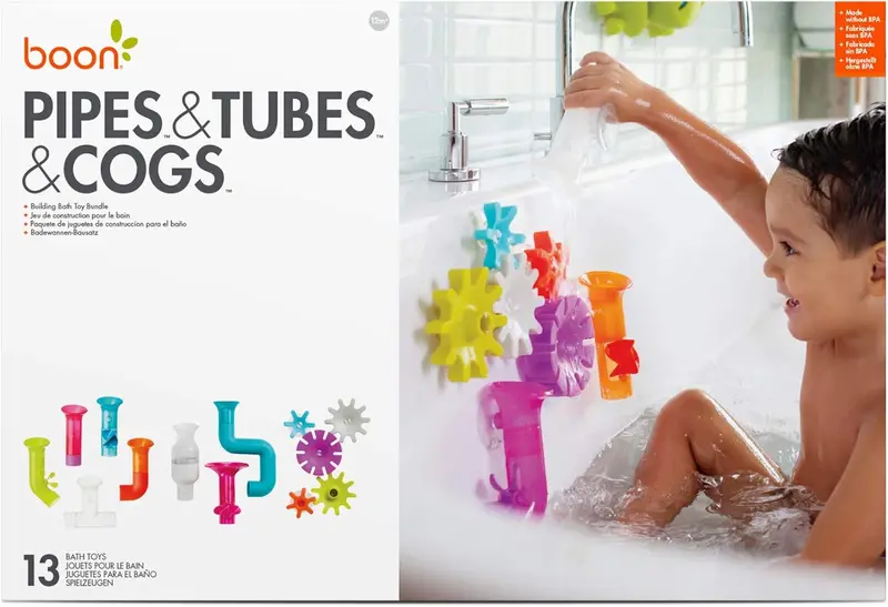 Pipes, Tubes & Cogs Bath Bundle – Modular Water Flow Learning Set 1
