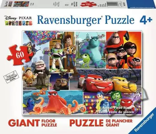 Pixar Friends – 60-Piece Floor Puzzle For Toddlers 1