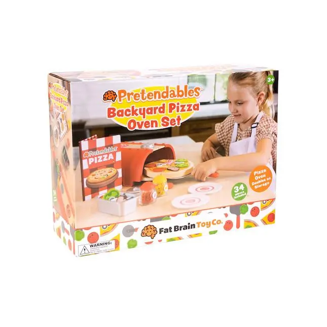 Pizza Oven Pretend Play Toy With Accessories 1