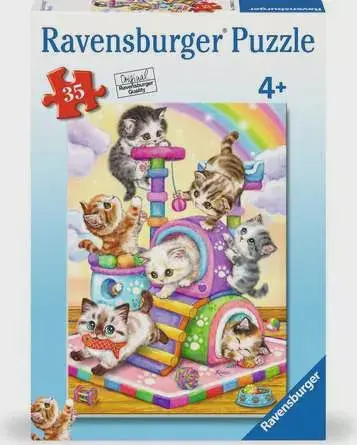 Playful Purr Babies Soft-Learning Puzzle – 35 Pieces 1