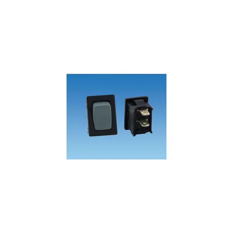 Pls Small Grey On/Off Rocker Switch For Panel Mounting 1