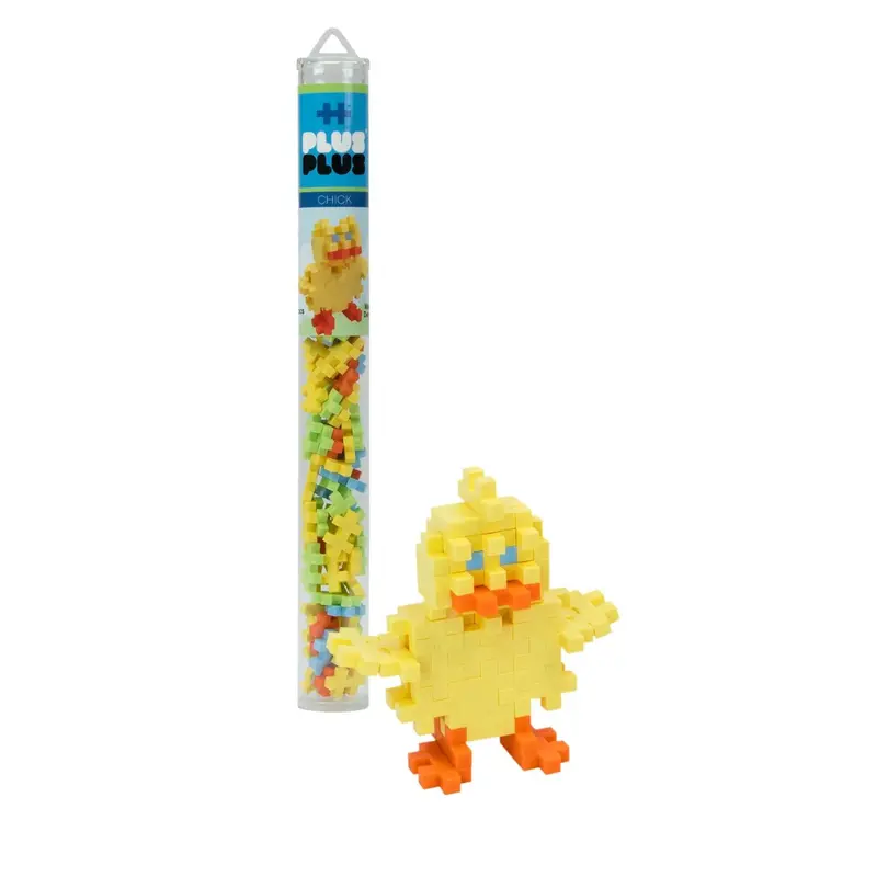 Plus-Plus Animal-Themed Chick Tube Set 1