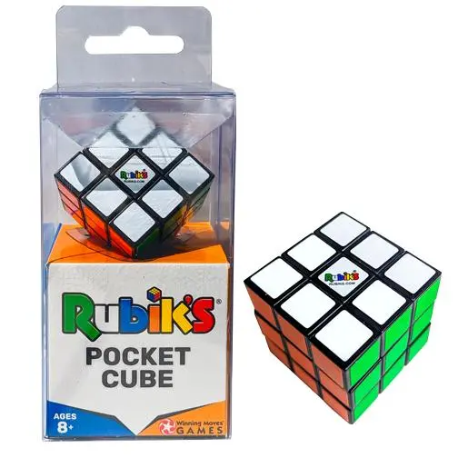 Pocket-Sized Rubik’S Cube – Portable Brain Teaser 1