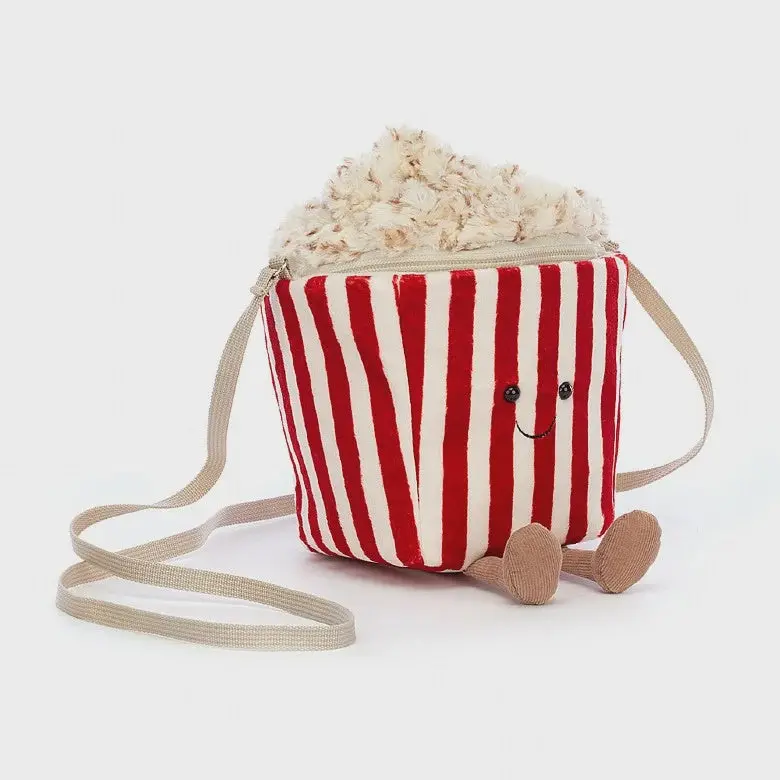 Popcorn-Themed Fun Tote – Amuseable Popcorn 1