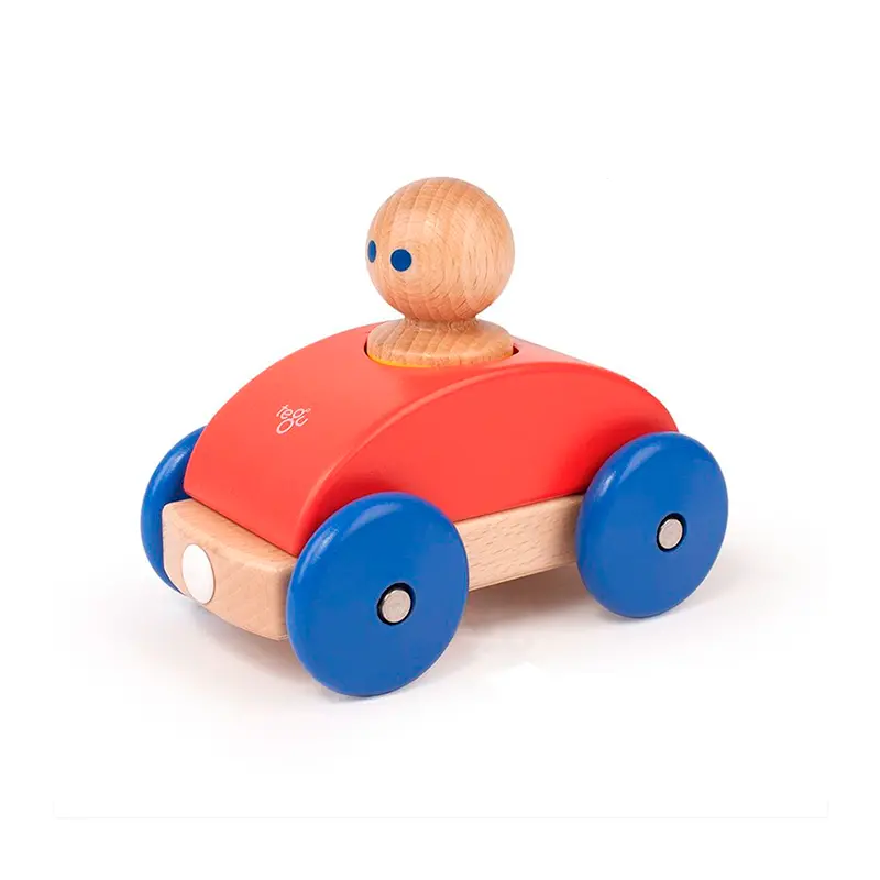 Poppy Blue Racing Car Toy 1