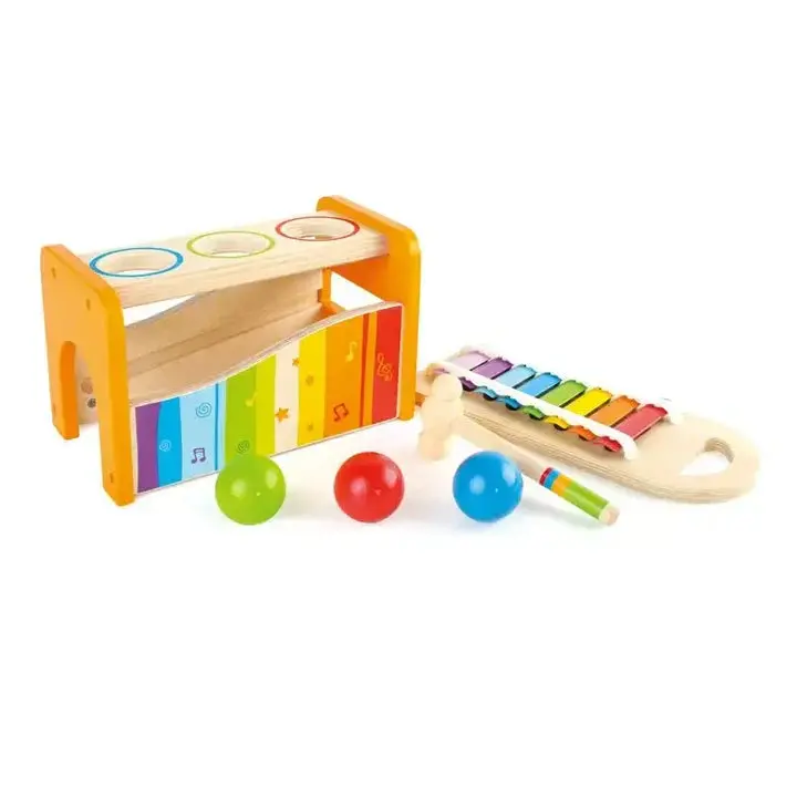 Pound & Tap Musical Bench With Mallets 1