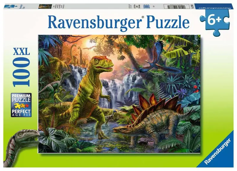 Prehistoric Oasis 100-Piece Puzzle 1