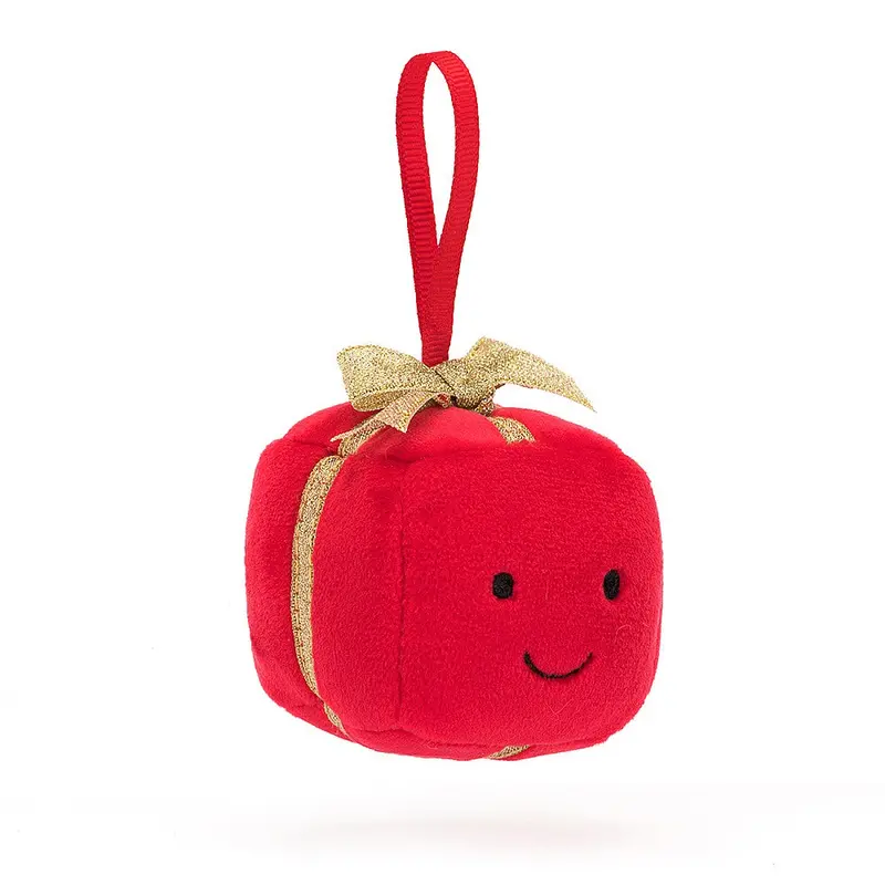 Present-Shaped Festive Folly Stuffed Toy 1