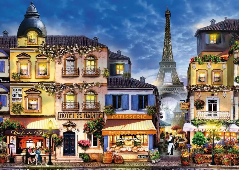 Pretty Paris 300-Piece Cityscape Puzzle 1