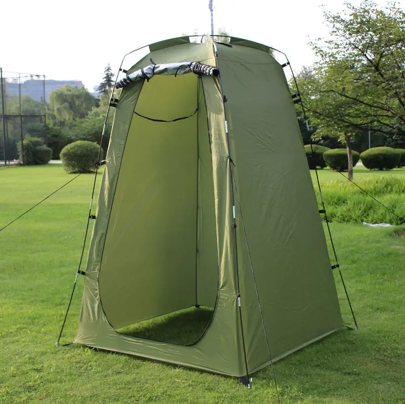Privacy-Focused Portable Shower & Toilet Tent For Hygiene On Extended Outdoor Trips 1