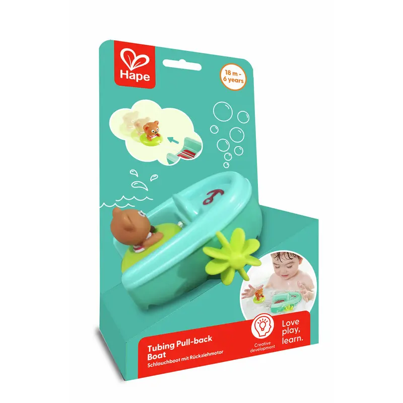 Pull-Back Tubing Boat Toy 1