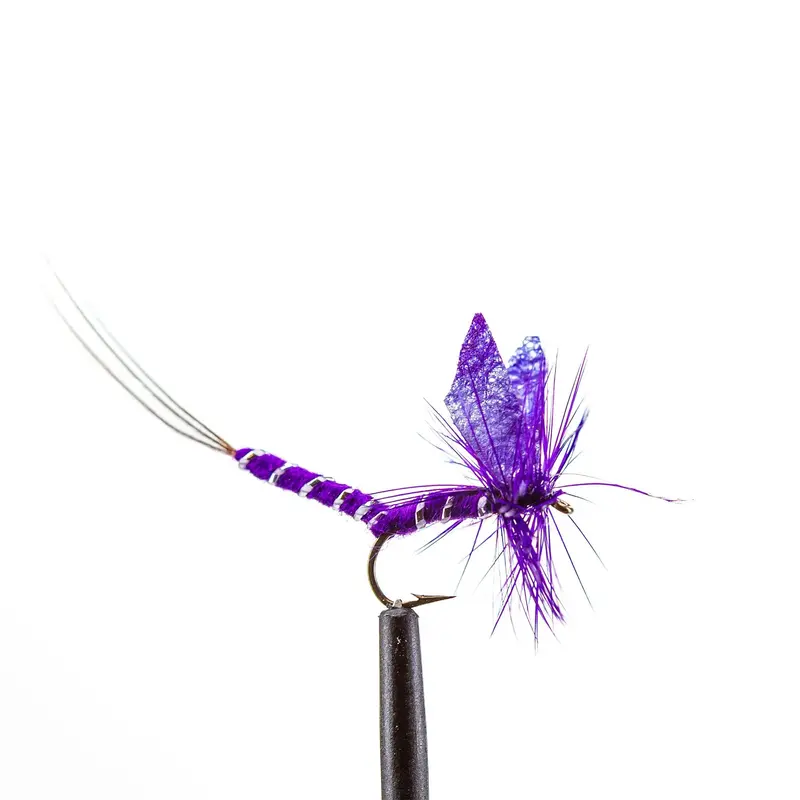 Purple Mayfly Imitation Fly For Trout Fishing 1