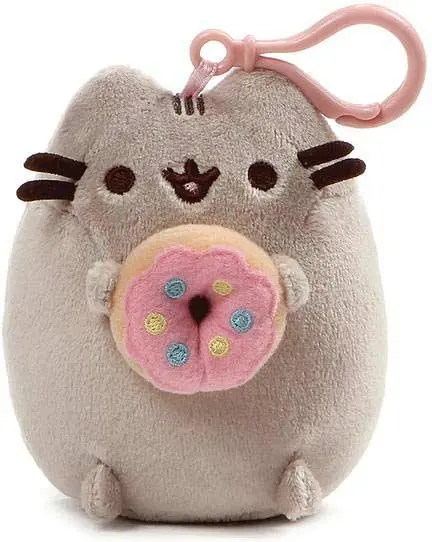 Pusheen Snack-Themed Backpack Clip 1