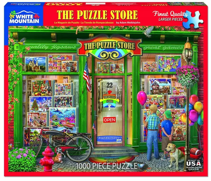 Puzzle Shop Collection: 1000-Piece Scenic Puzzle 1