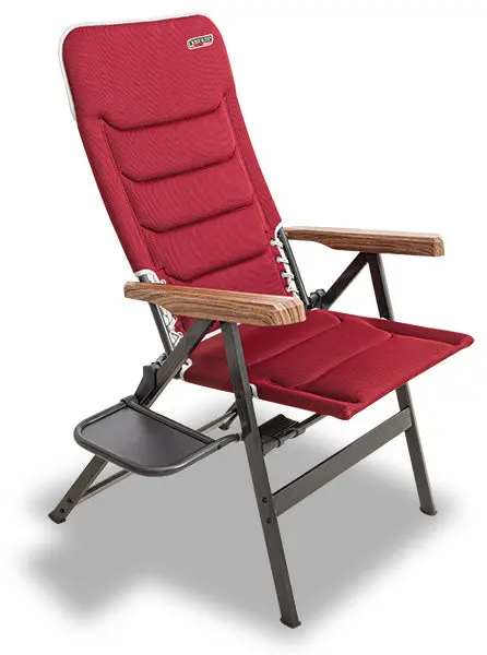 Quest Bordeaux Pro Comfort Camping Chair With Integrated Side Table 1