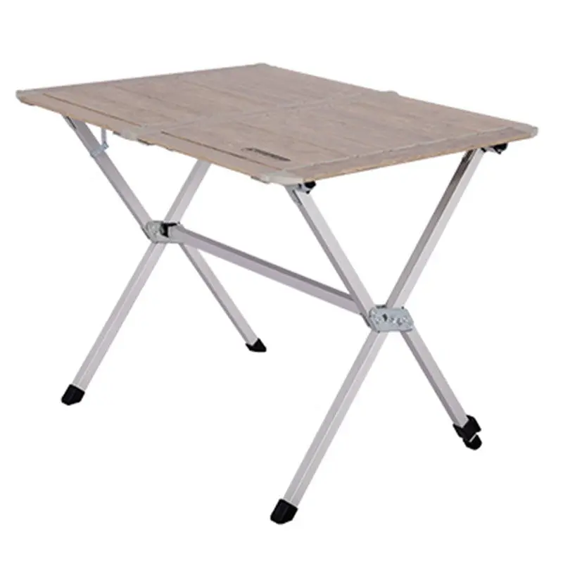 Quest Lomond Slatted Camping Table – 90 X 70 Cm Compact Design 1